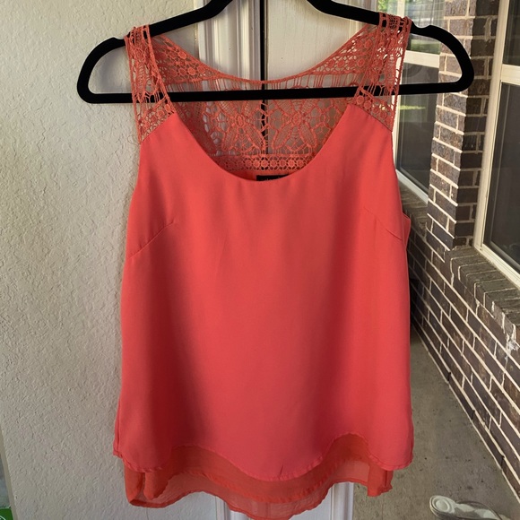 Stoosh Tops - ***SOLD***
 Lace Back Tank